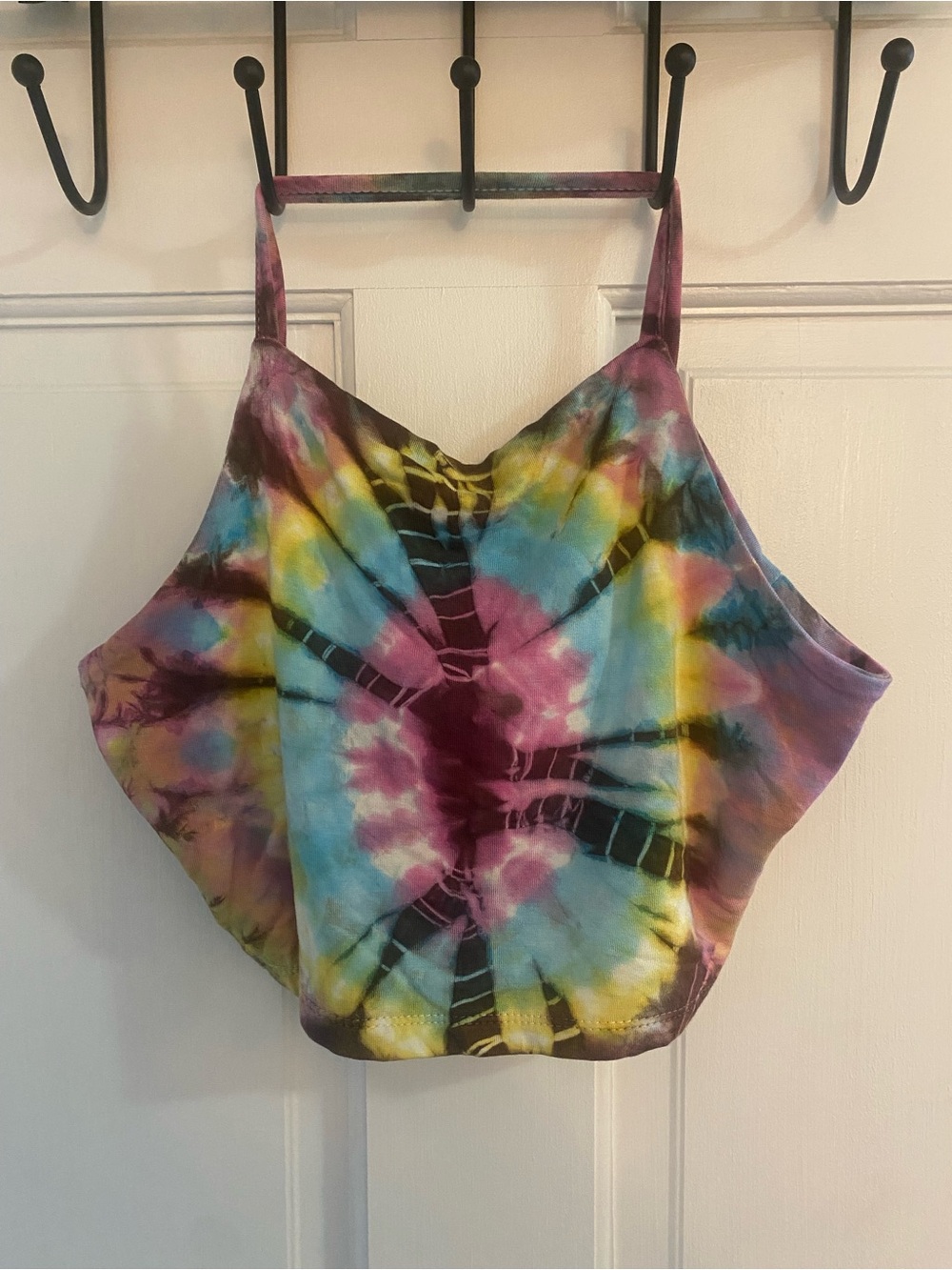 Three Cranes Tie Dye Crop Top